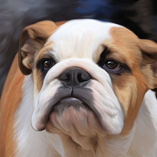 british bulldog tattoos. British Bulldog puppy.. by