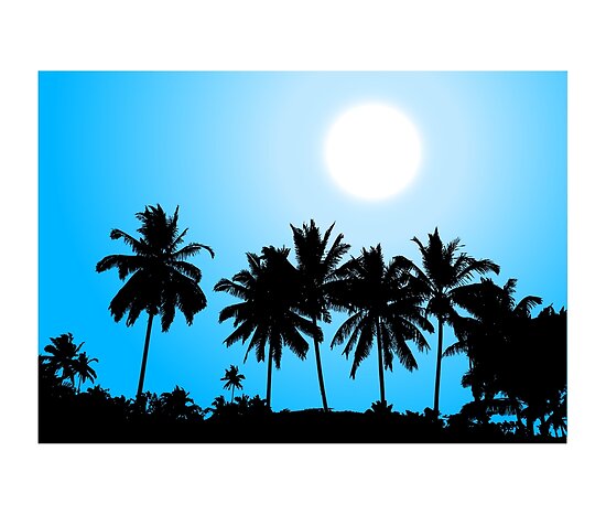 Clip Art Tree Silhouettes. palm tree silhouette clip art.