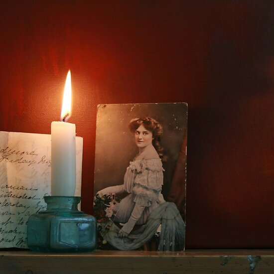 love letter background. Victorian Love Letter by