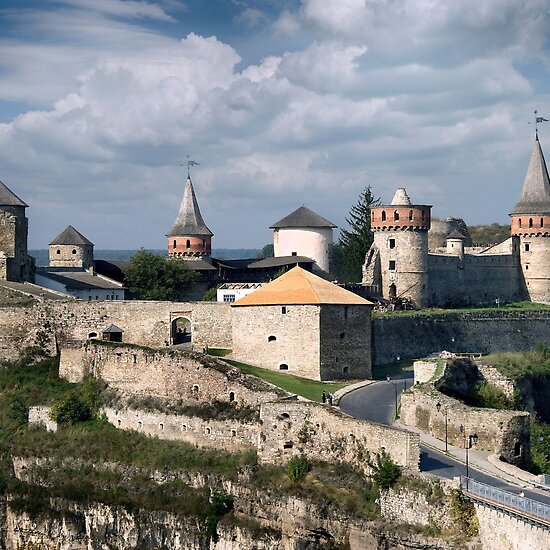 Kamenets Podolskiy castle by