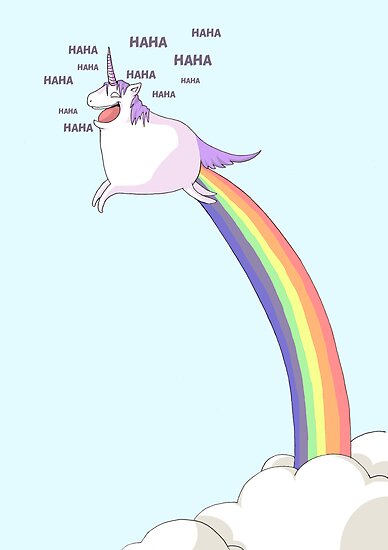 unicorn happy