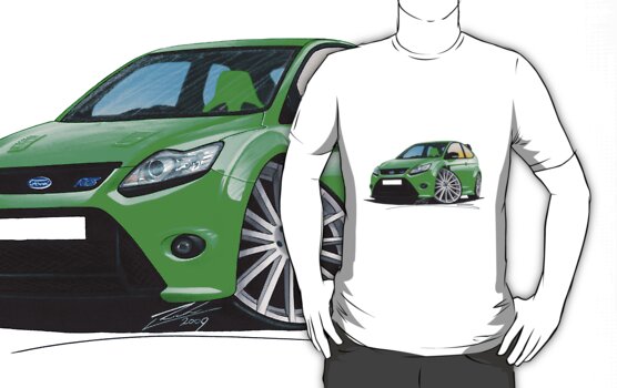 Ford Focus RS (Mk2) Green by