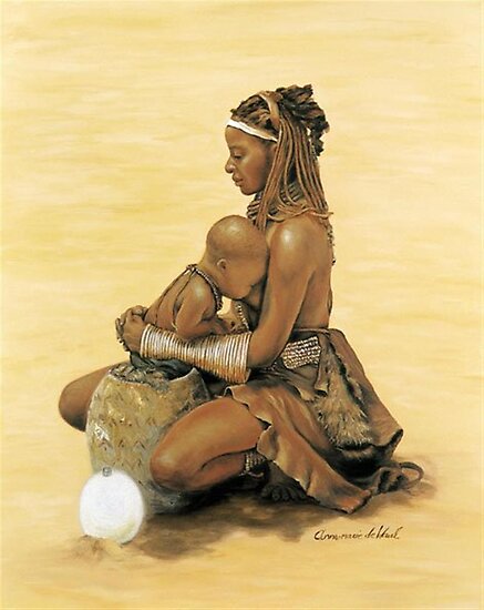 Madonna And Child. African madonna amp; child by