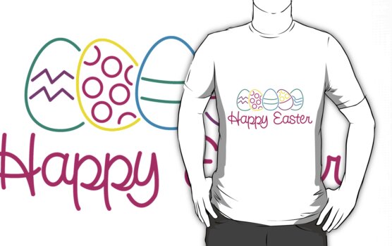 happy easter pictures in black and white. Happy Easter by HolidayT-