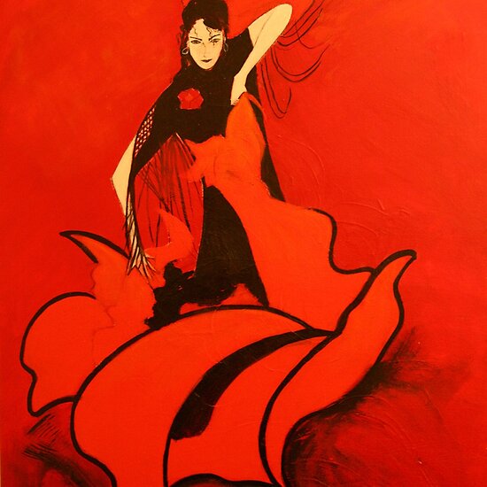 Flamenco+dancer+clipart