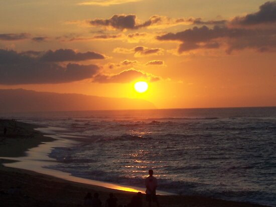 sunset beaches in hawaii. Sunset Beach Oahu Hawaii by