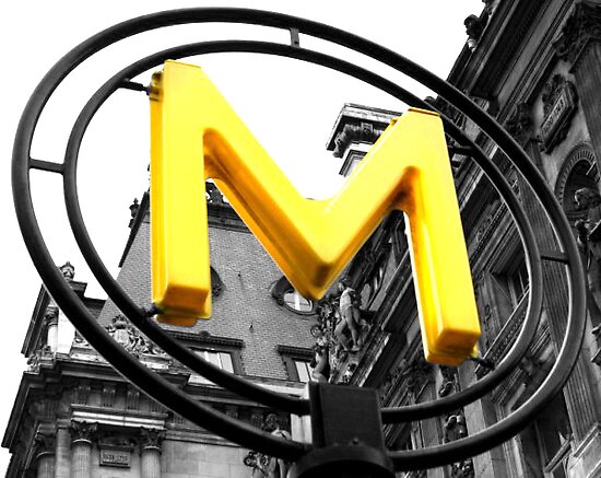 paris metro sign. Metro Sign - Paris