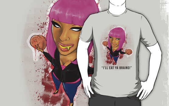 Nicki Minaj: "Monster" (I'll Eat Ya Brains!) by