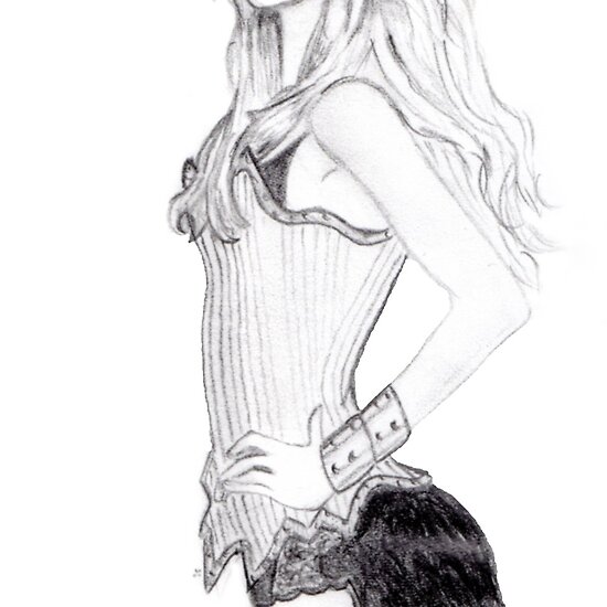 Fashion illustration featuring black and white fashion illustrations. Fashion illustration featuring