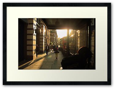 Framed Print: Home-Time