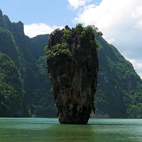 James Bond Island (Man with the Golden Gun !)" Fine Art Print by ... James Bond Island (Man with the Golden Gun !)" Fine Art Print by ...