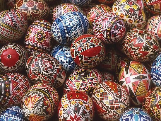 painted easter eggs designs. Slovak painted Easter Egg by