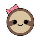 Vanilla Cupcake Sticker by slothgirlart