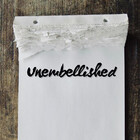 Unembellished