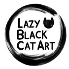 LazyBlackCatArt