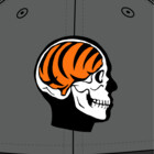 Bengals on the brain! Magnet for Sale by Joseph Goodberry