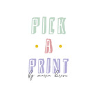 Pick-A-Print