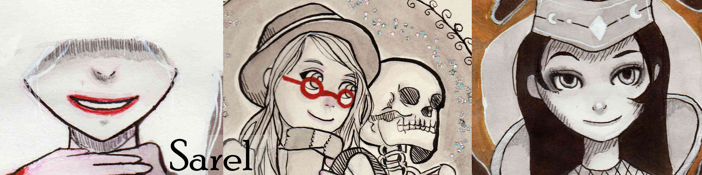 Redbubble banner for @sarel