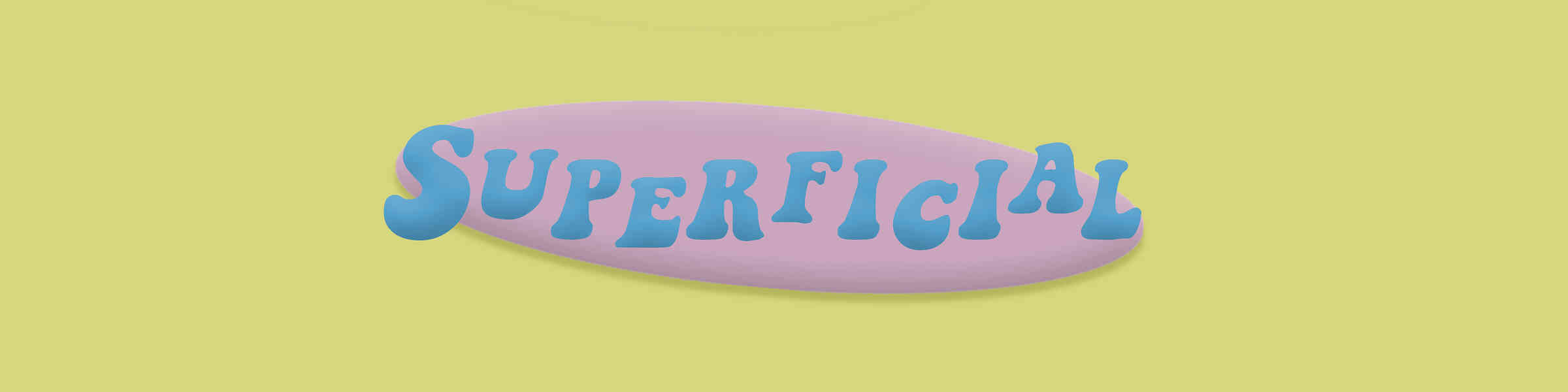 Redbubble banner for @superficial
