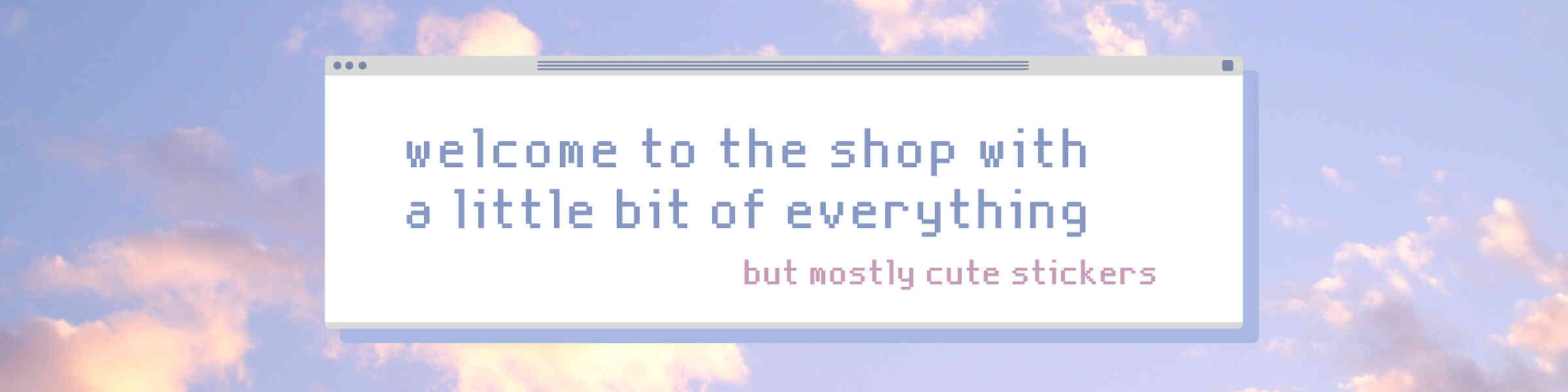 Artist shop banner image