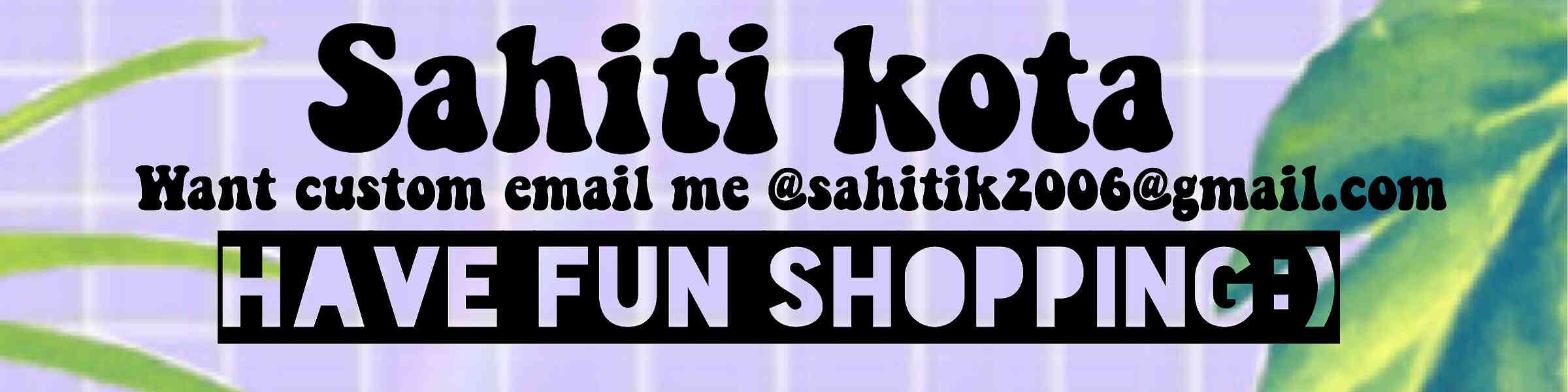 Artist shop banner image