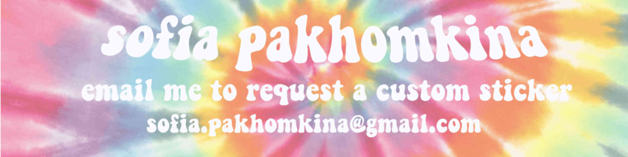 Artist shop banner image