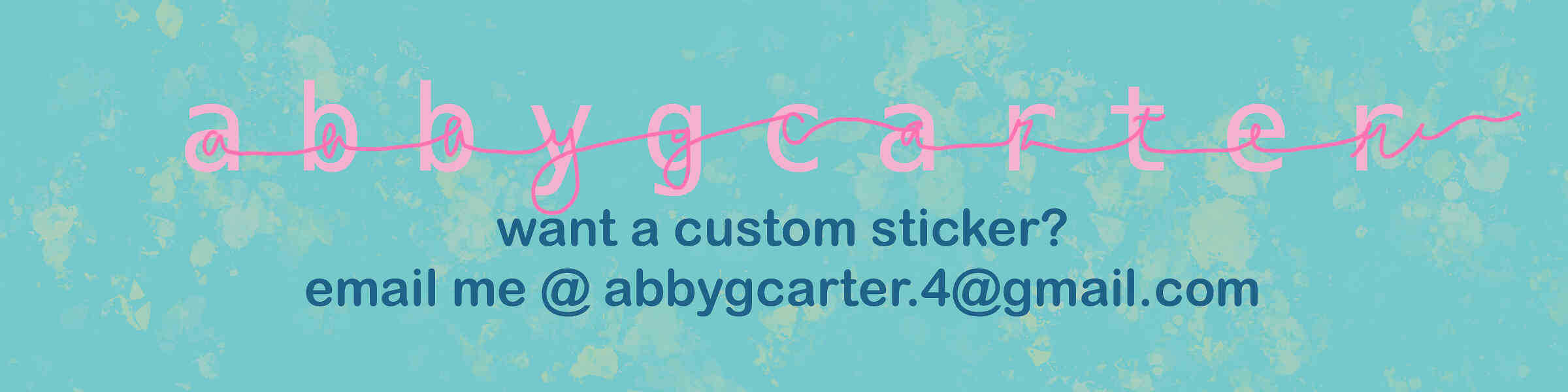 Artist shop banner image