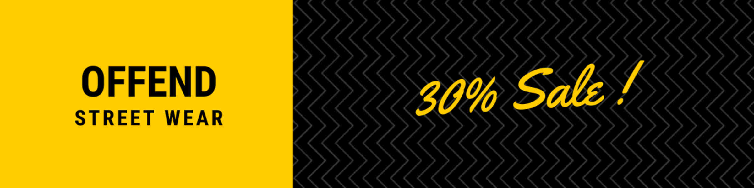 Redbubble banner for @offend