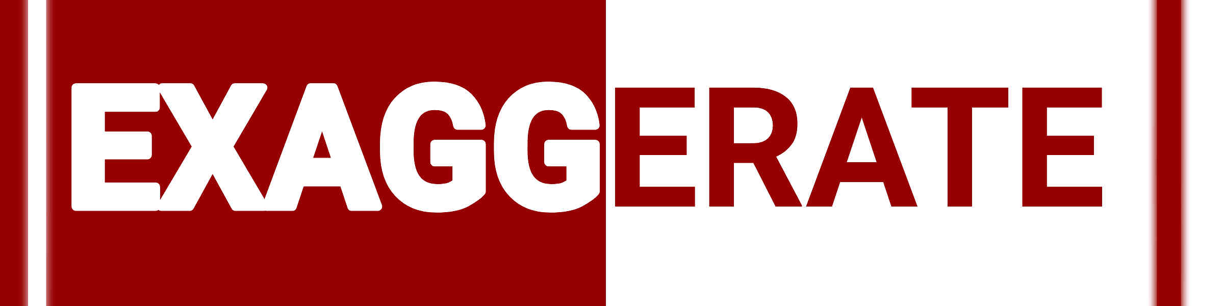 Redbubble banner for @Exaggerate