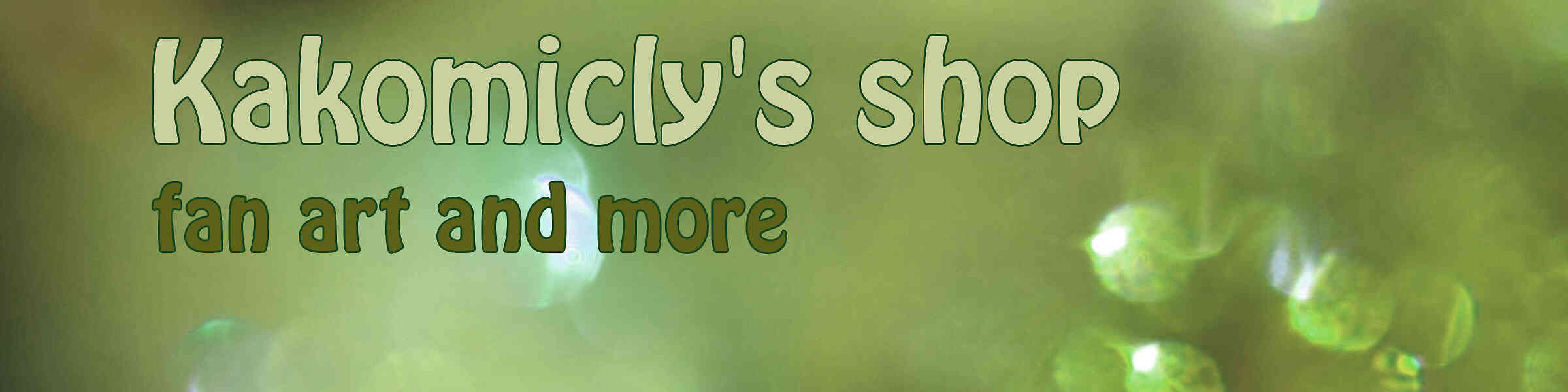 Artist shop banner image