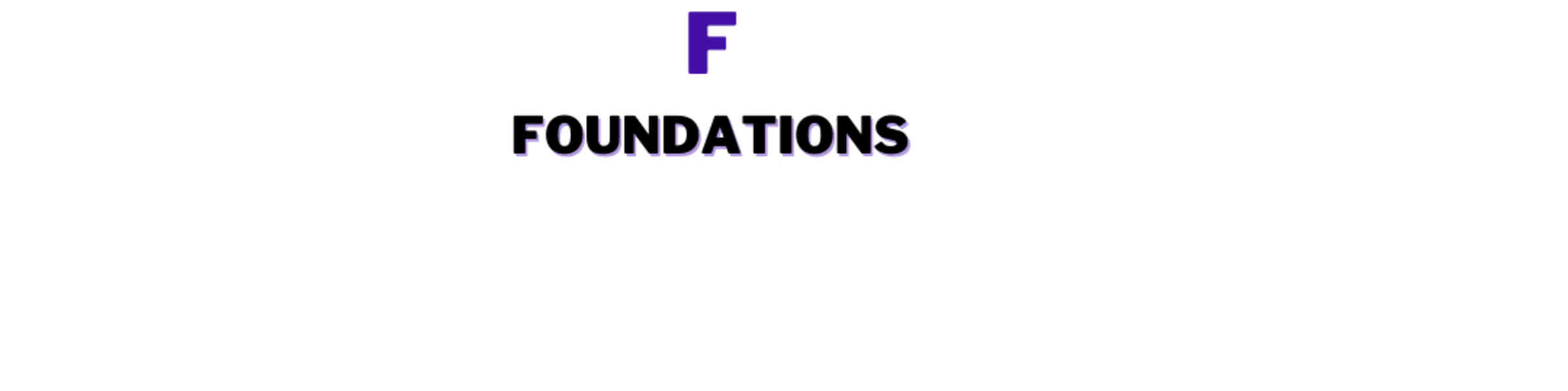 Redbubble banner for @Foundations