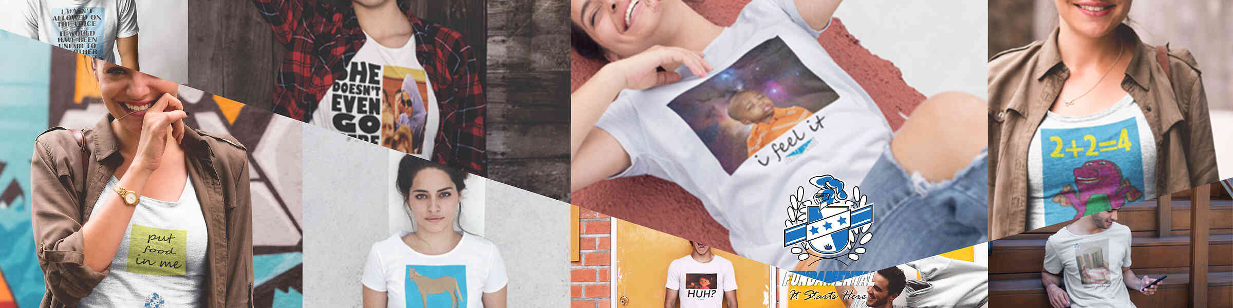 Redbubble banner for @fundamental