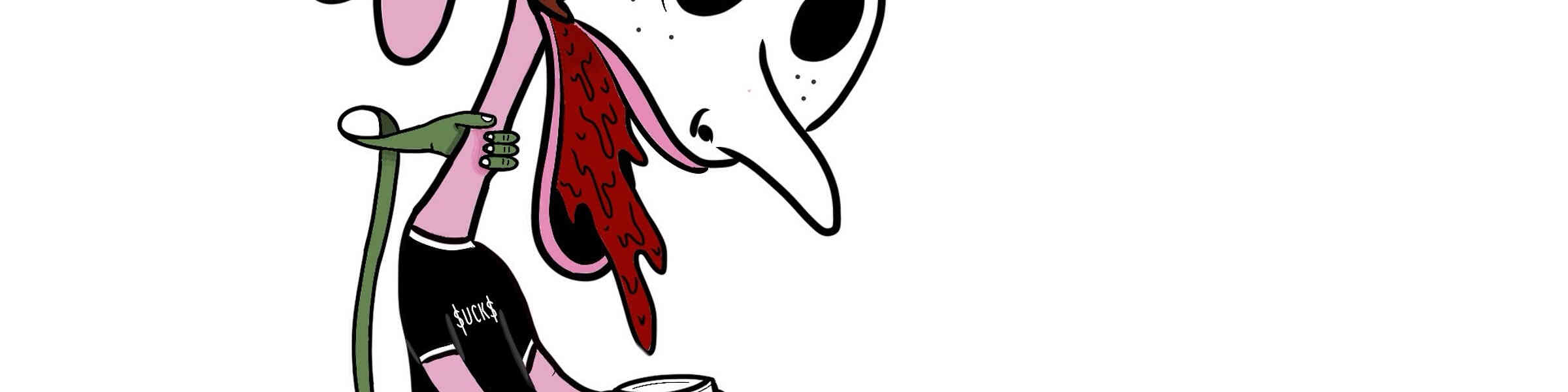 Redbubble banner for @SUCKS
