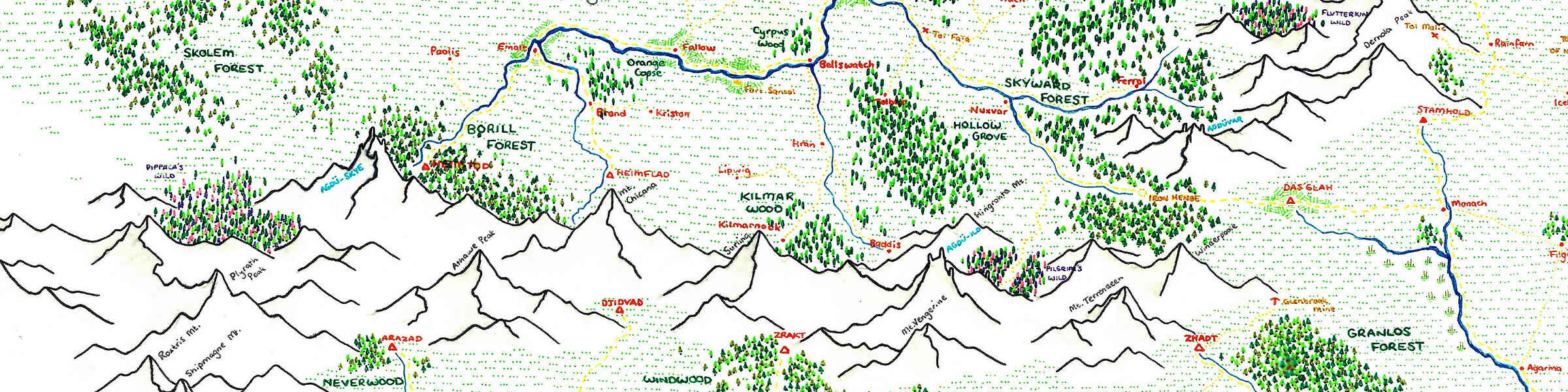 Redbubble banner for @Cartographers
