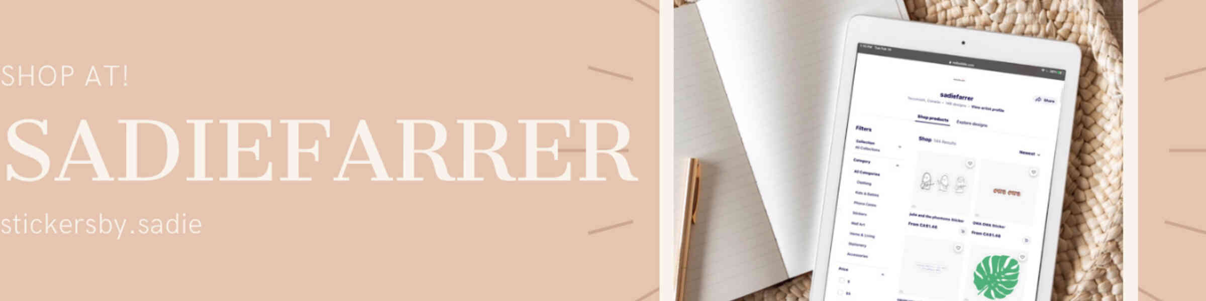Artist shop banner image