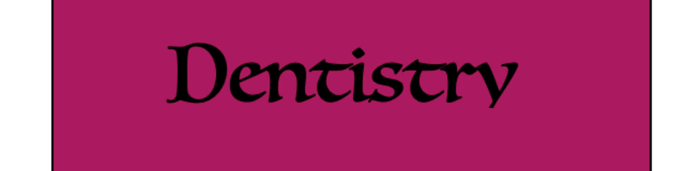 Redbubble banner for @Dentistry