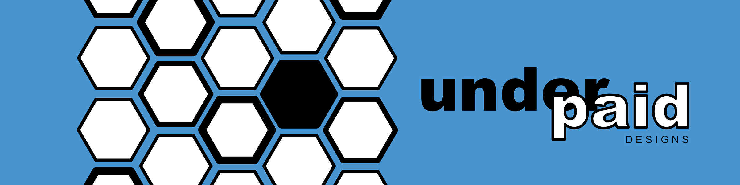 Redbubble banner for @underpaid