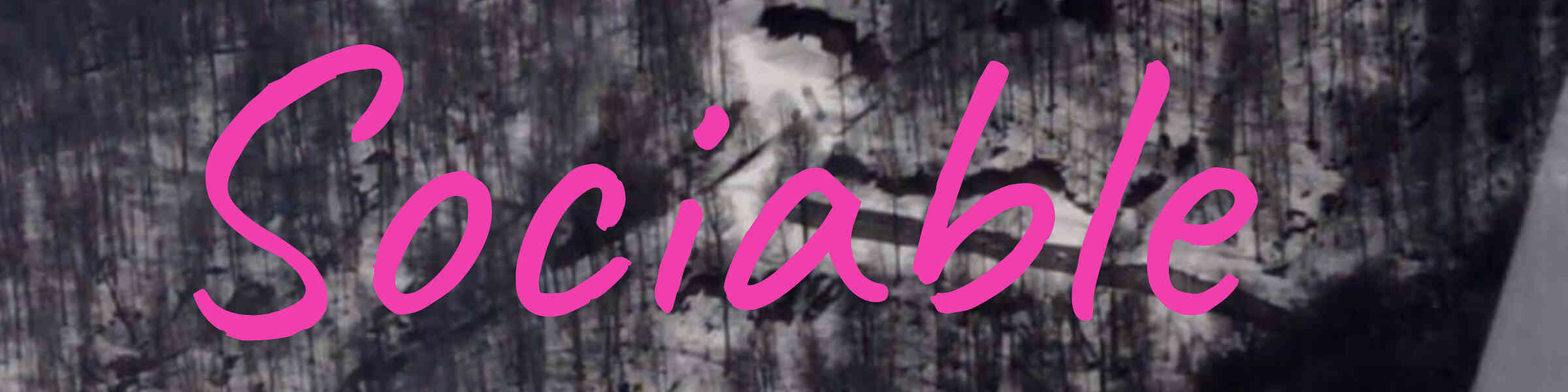 Redbubble banner for @Sociable
