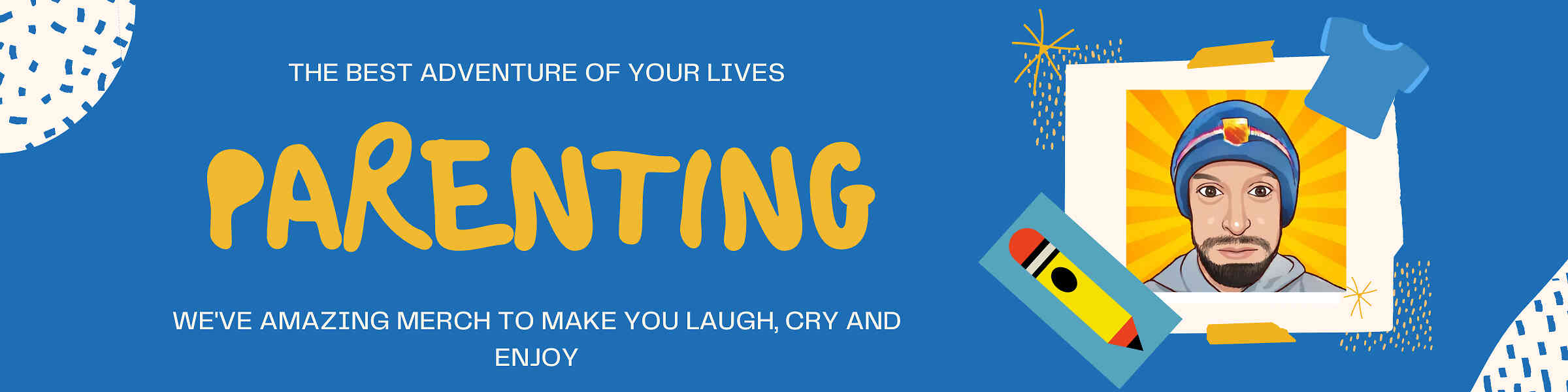 Redbubble banner for @ParenTing