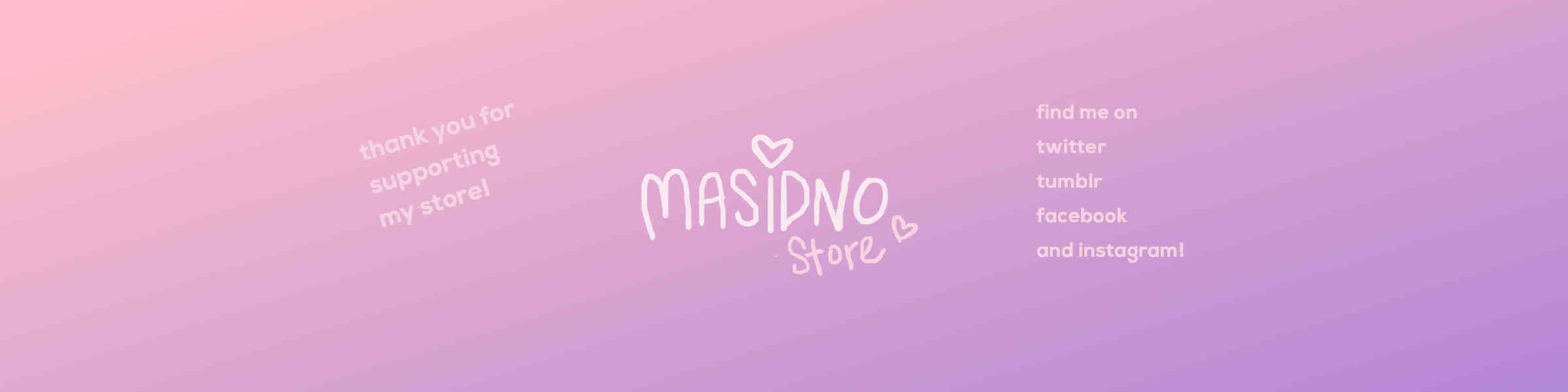 Artist shop banner image