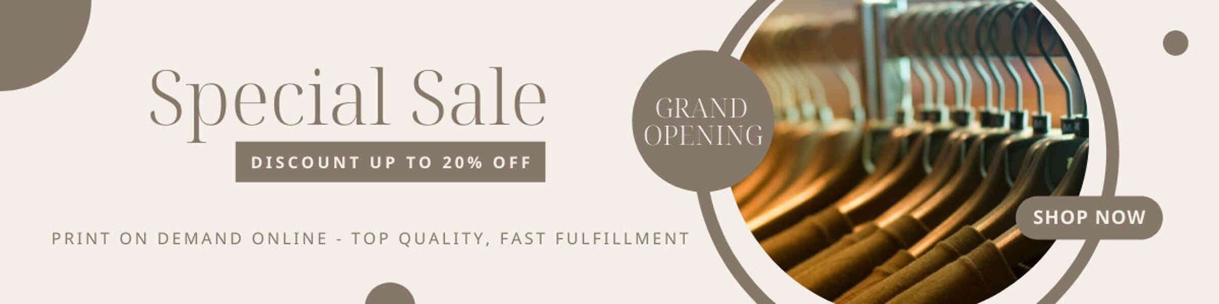 Artist shop banner image