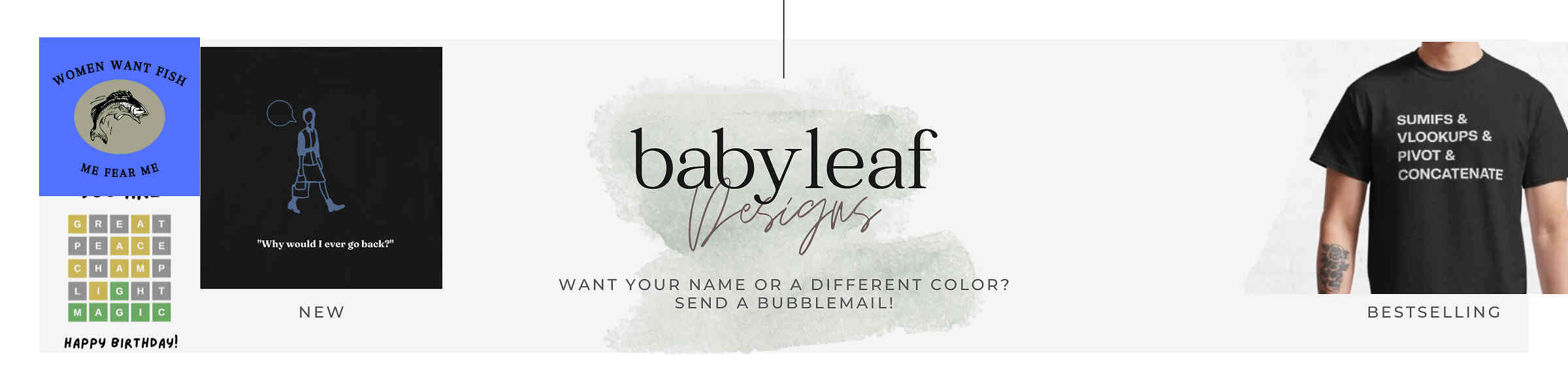 Artist shop banner image