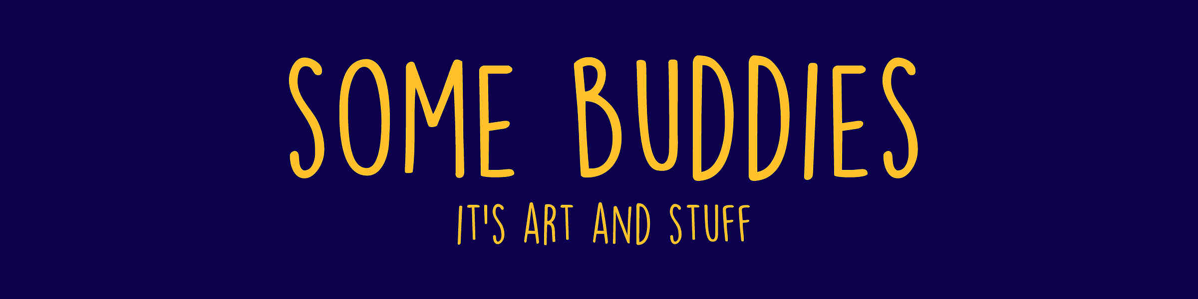 Redbubble banner for @buddies
