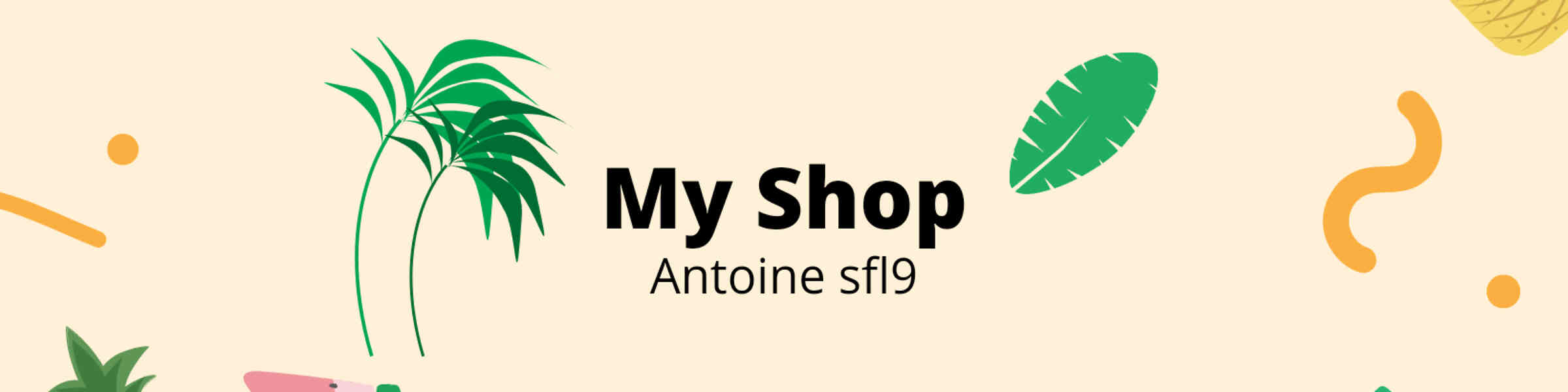 Artist shop banner image
