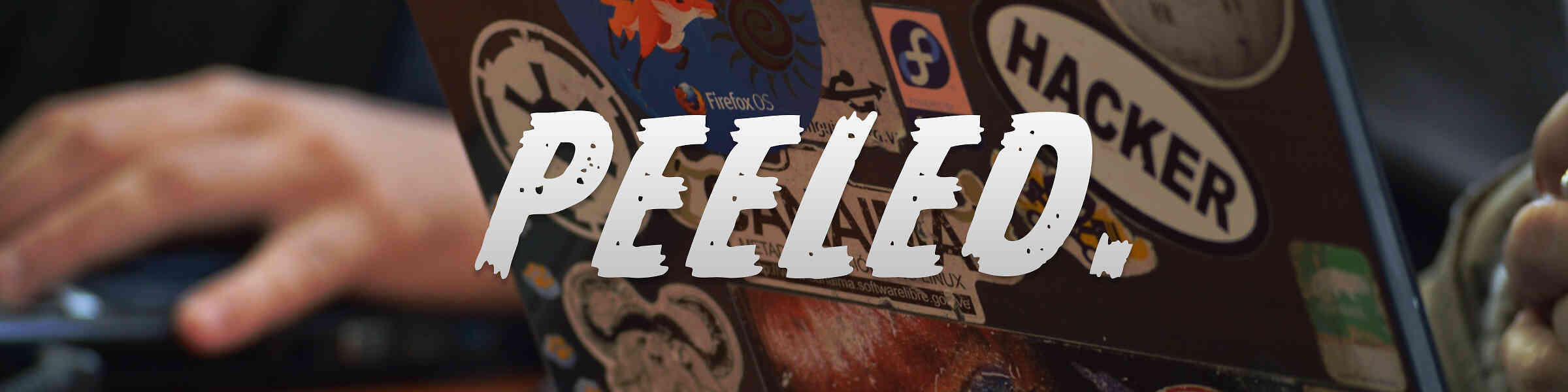 Redbubble banner for @Peeled
