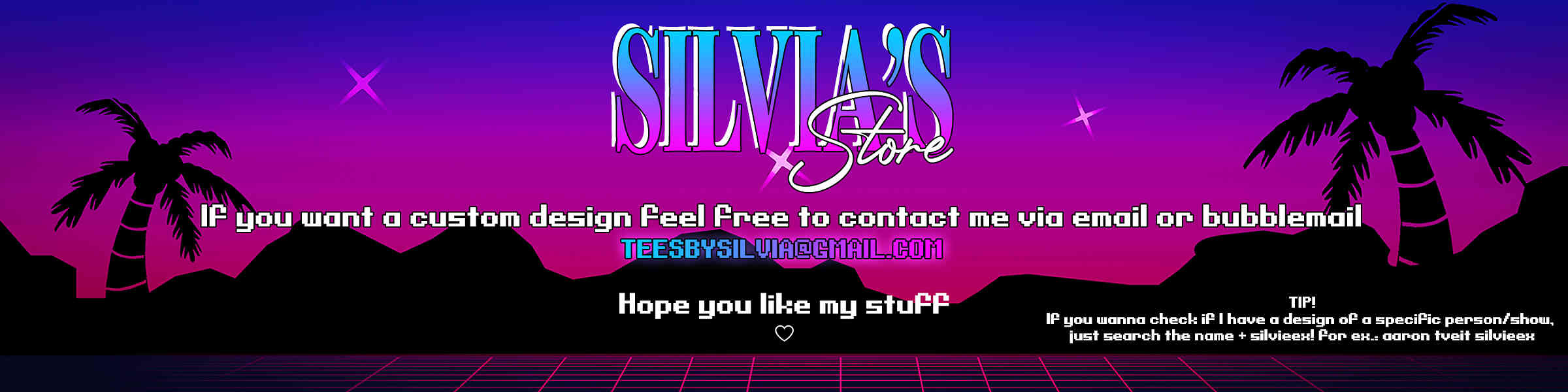 Artist shop banner image
