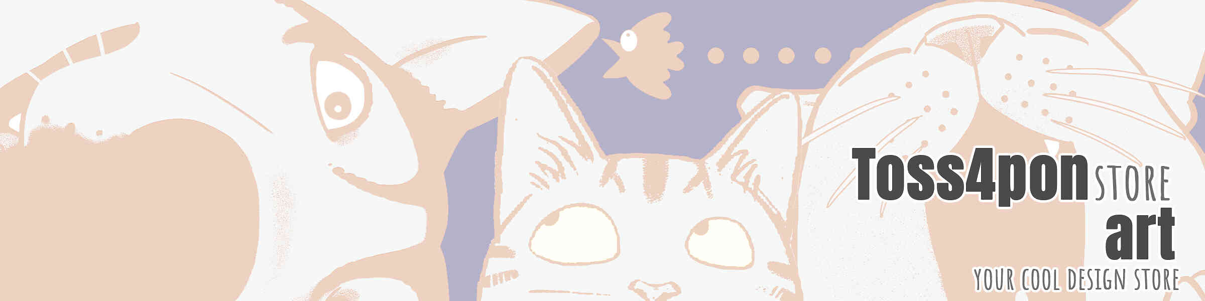 Redbubble banner for @Toss4pon