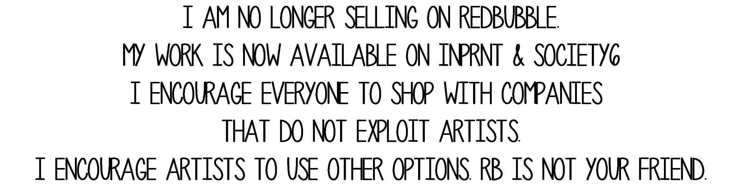 Artist shop banner image