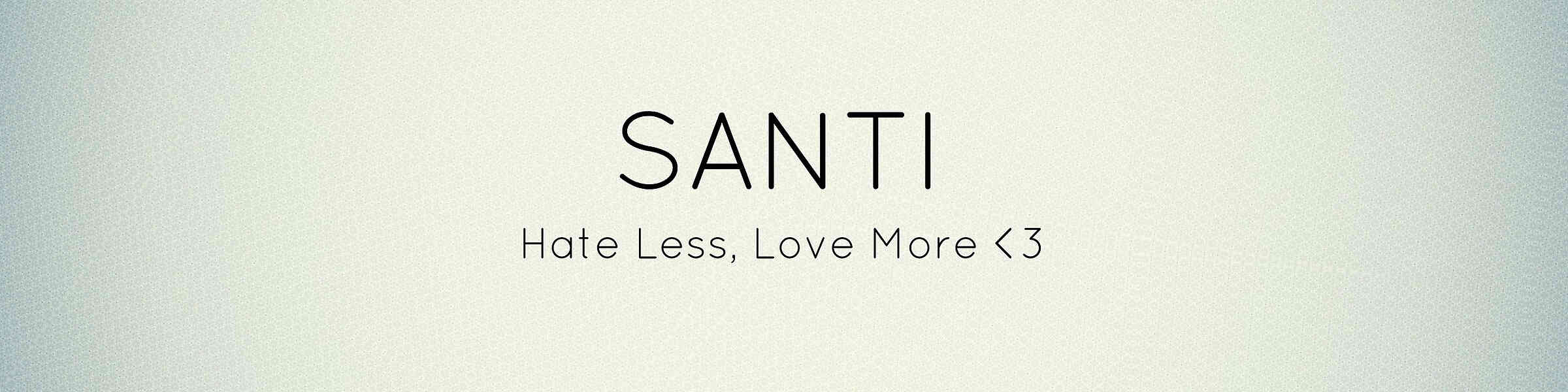 Redbubble banner for @SANTII