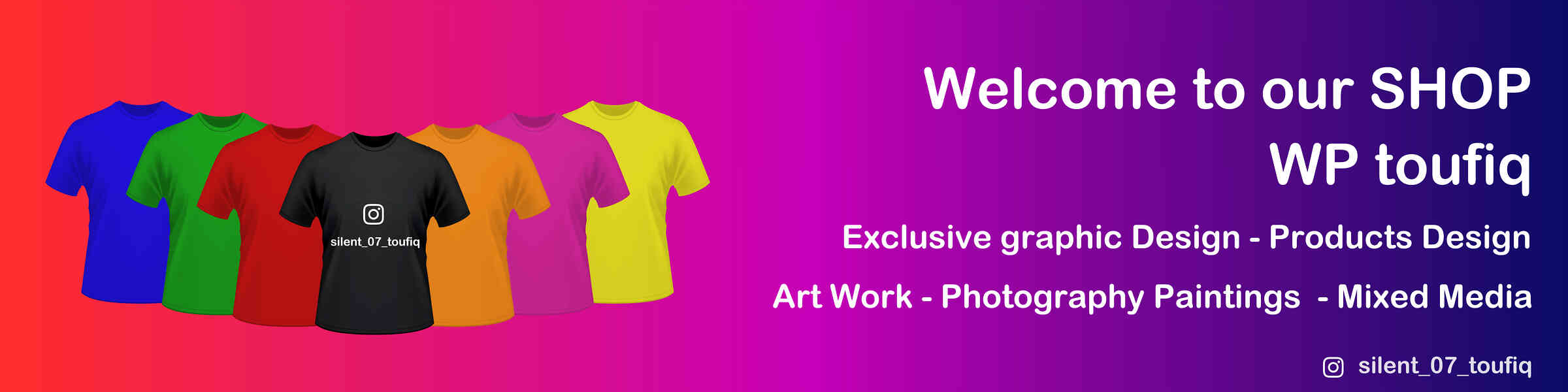 Artist shop banner image